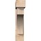 Ekena Millwork Westlake Block Smooth Bracket w/ Offset Brace, Douglas Fir, 7 1/2"W x 34"D x 34"H BKT0806X34X34WTL05SDF - alternate 3